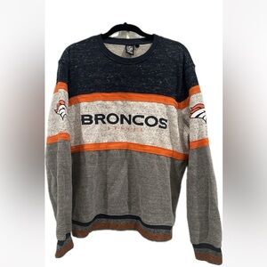 NFL Denver Broncos fleece crewneck